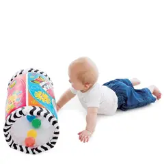 PLAYGRO - Inflable Para Gatear Rodillo Peek and Roller