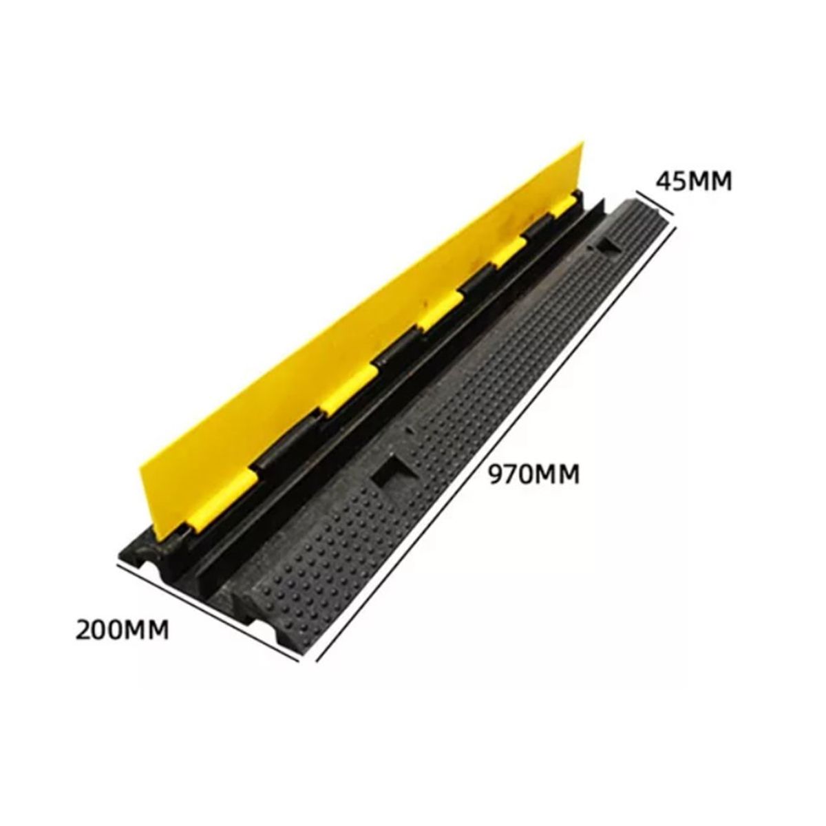 MUNDO MAGIA - Pasa Cables protector De Cable 2 Canales