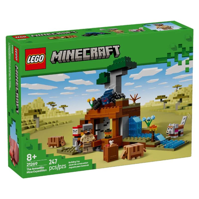 LEGO - Lego Minecraft La Expedición a la Mina del Armadillo 21269