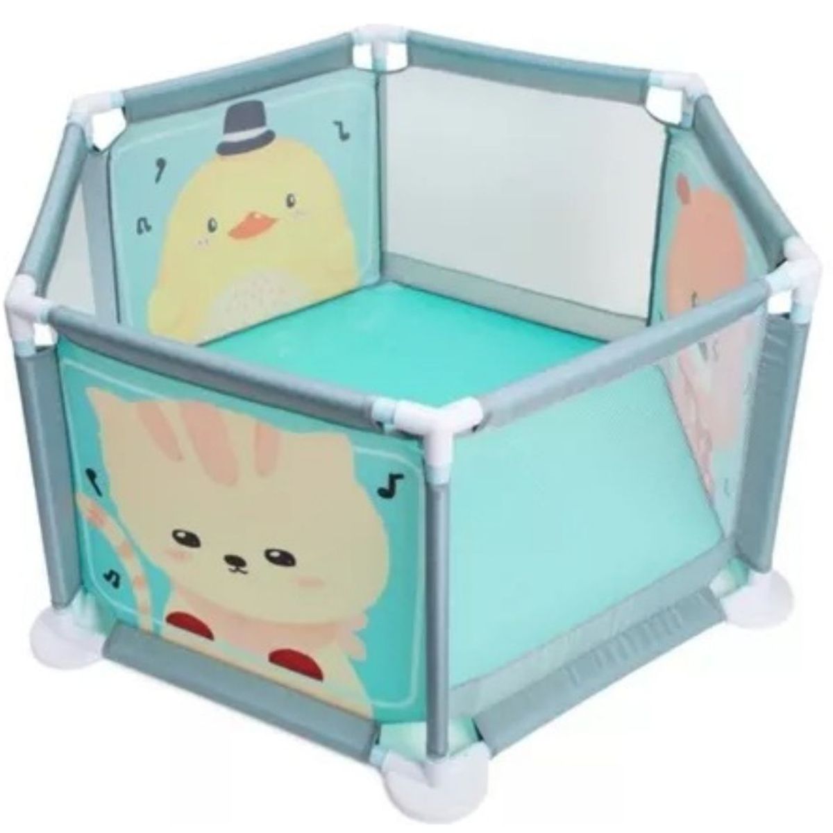 GENERICO - Corral Para Bebé Alta Seguridad Valla De Juego Plegable