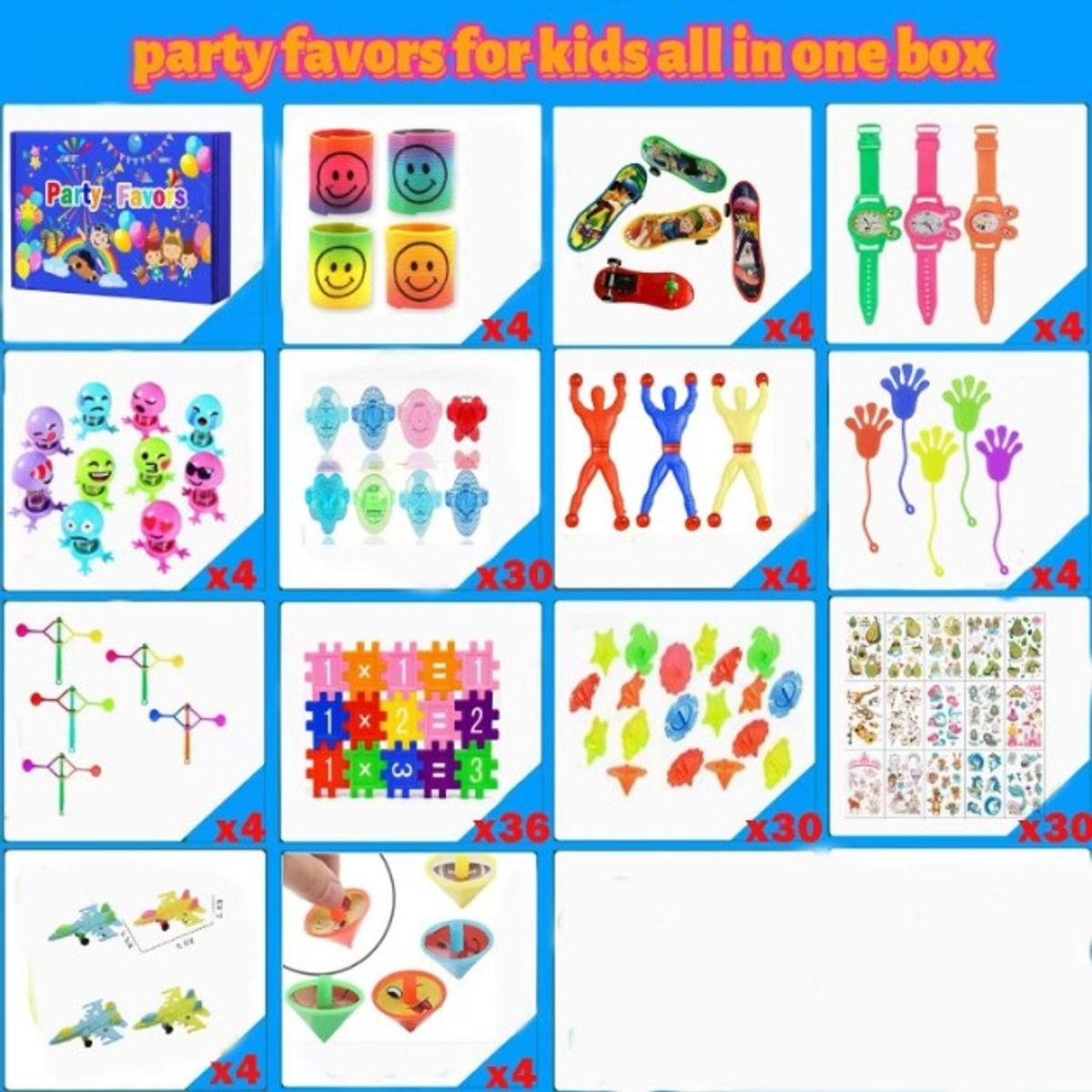 MUNDO MAGIA - Set 300 Piezas Fidget Cube Juguete Sensorial Anti Estrés