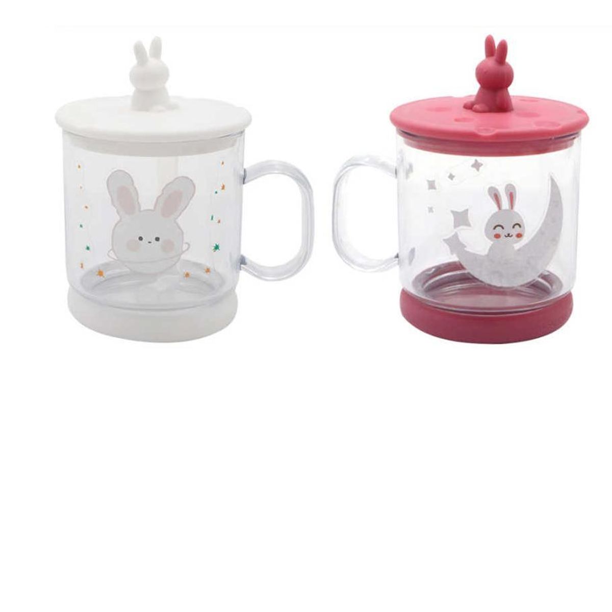 GENERICO - Vasos Con Bombilla Reutilizables Tazas