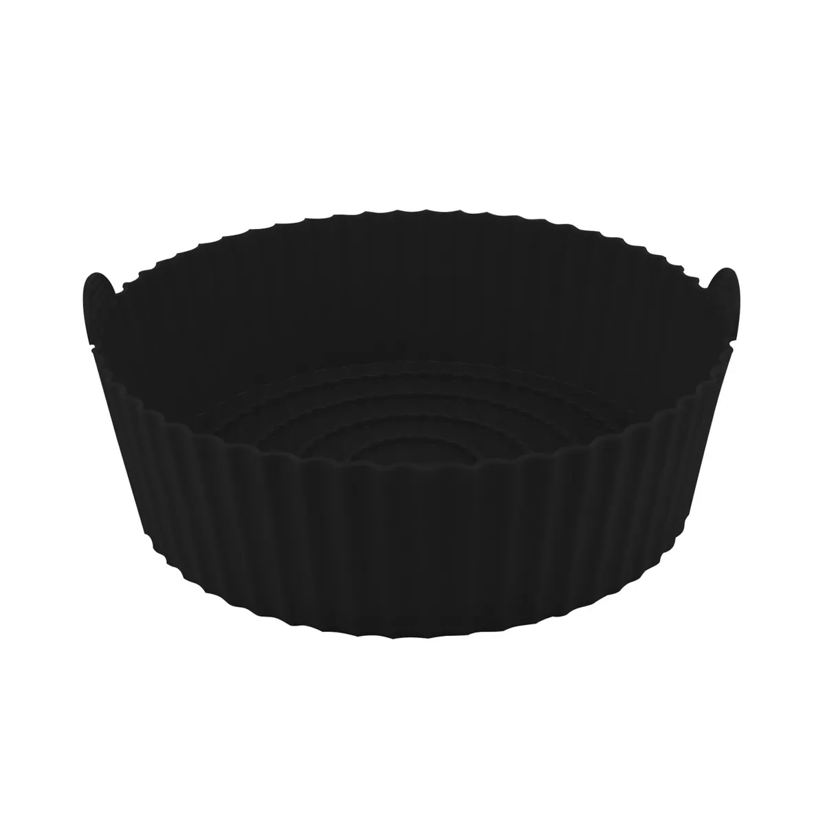 CROIX - Set De Utensilios Para Freidoras De Aire 6 Piezas Redondo - Negro