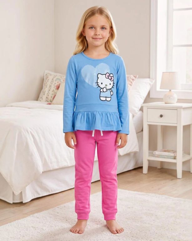 Pijama Nina Calipso Turquesa 6