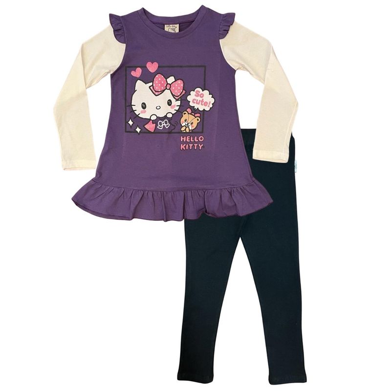 HELLO KITTY - Conjunto Niña Hello Kitty.-