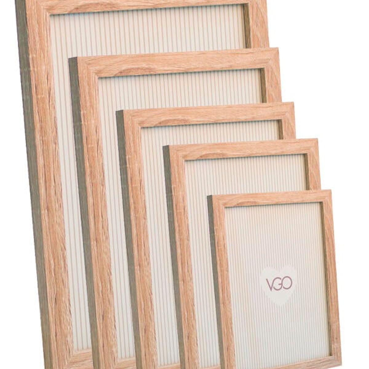 VGO - Marco madera tipo rústico  20x30 cm