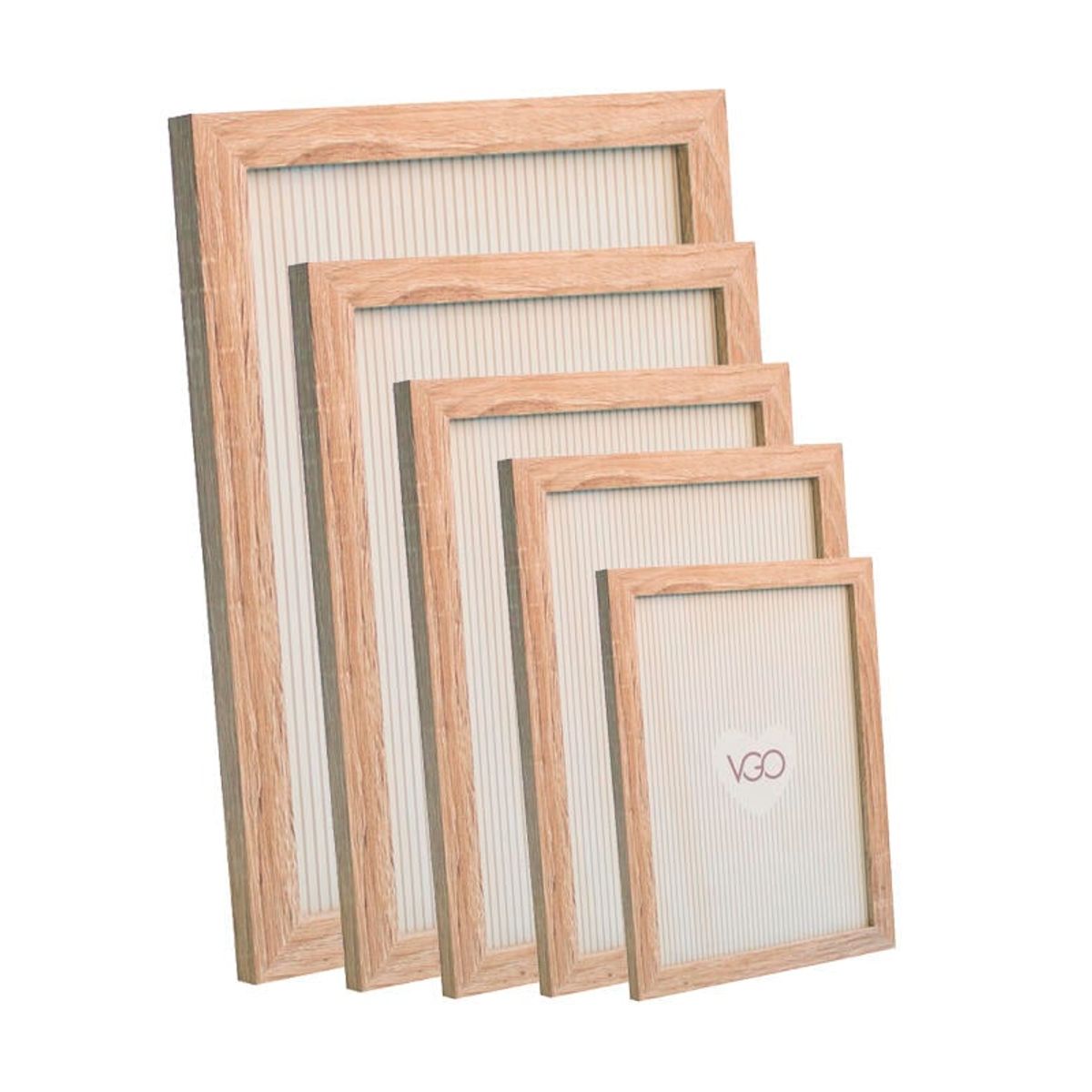 VGO - Marco madera tipo rústico  20x30 cm