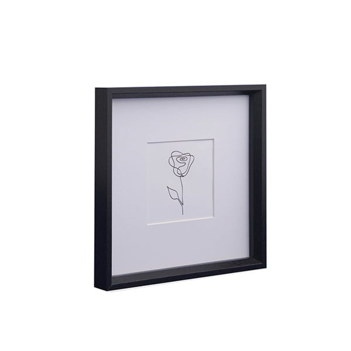 VGO - Marco 20x20 para foto 10x10 Negro