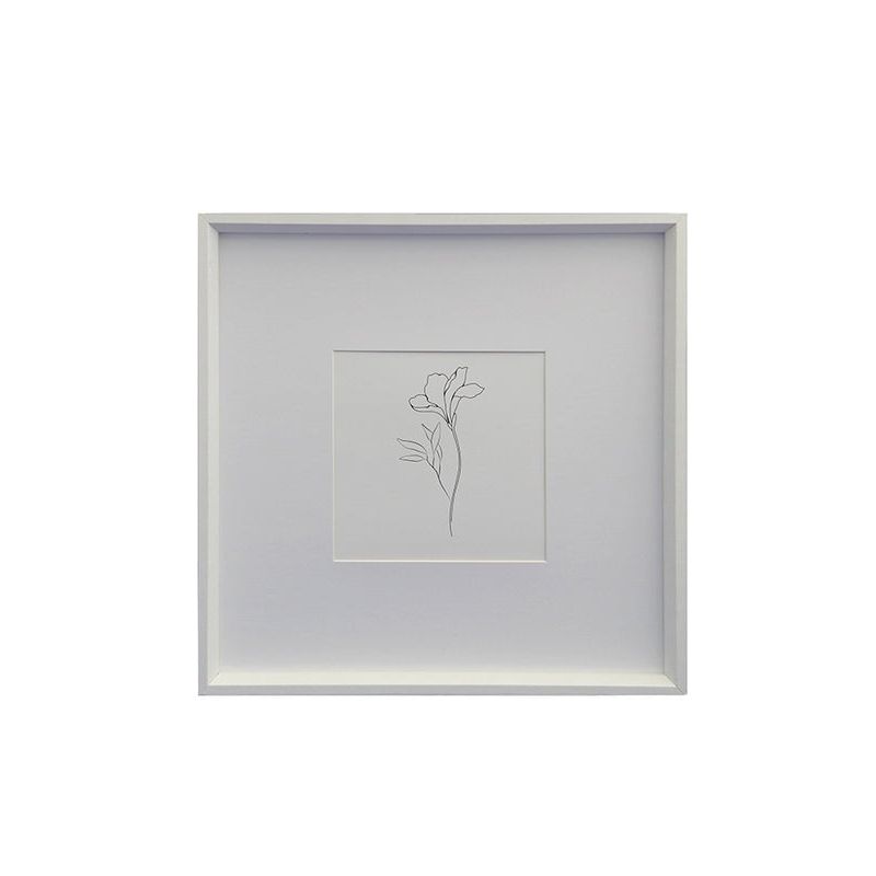 VGO - Marco 30x30 para foto 15x15 Blanco