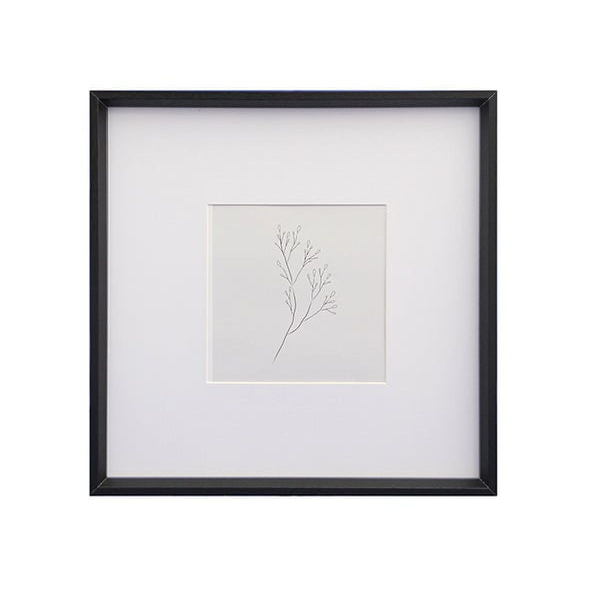 VGO - Marco 30x30 para foto 15x15 Negro