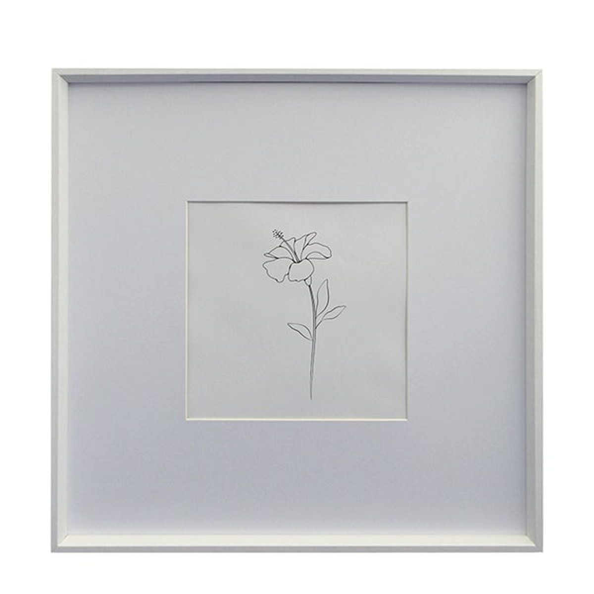 VGO - Marco 40x40 para foto 20x20 Blanco