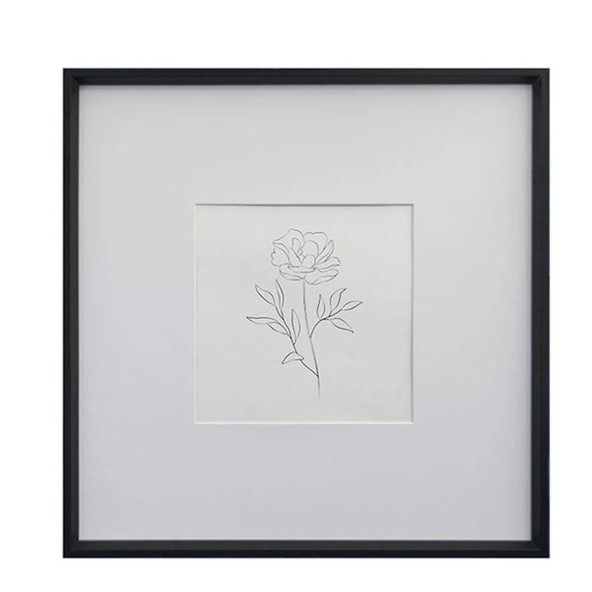 VGO - Marco 40x40 para foto 20x20 Negro