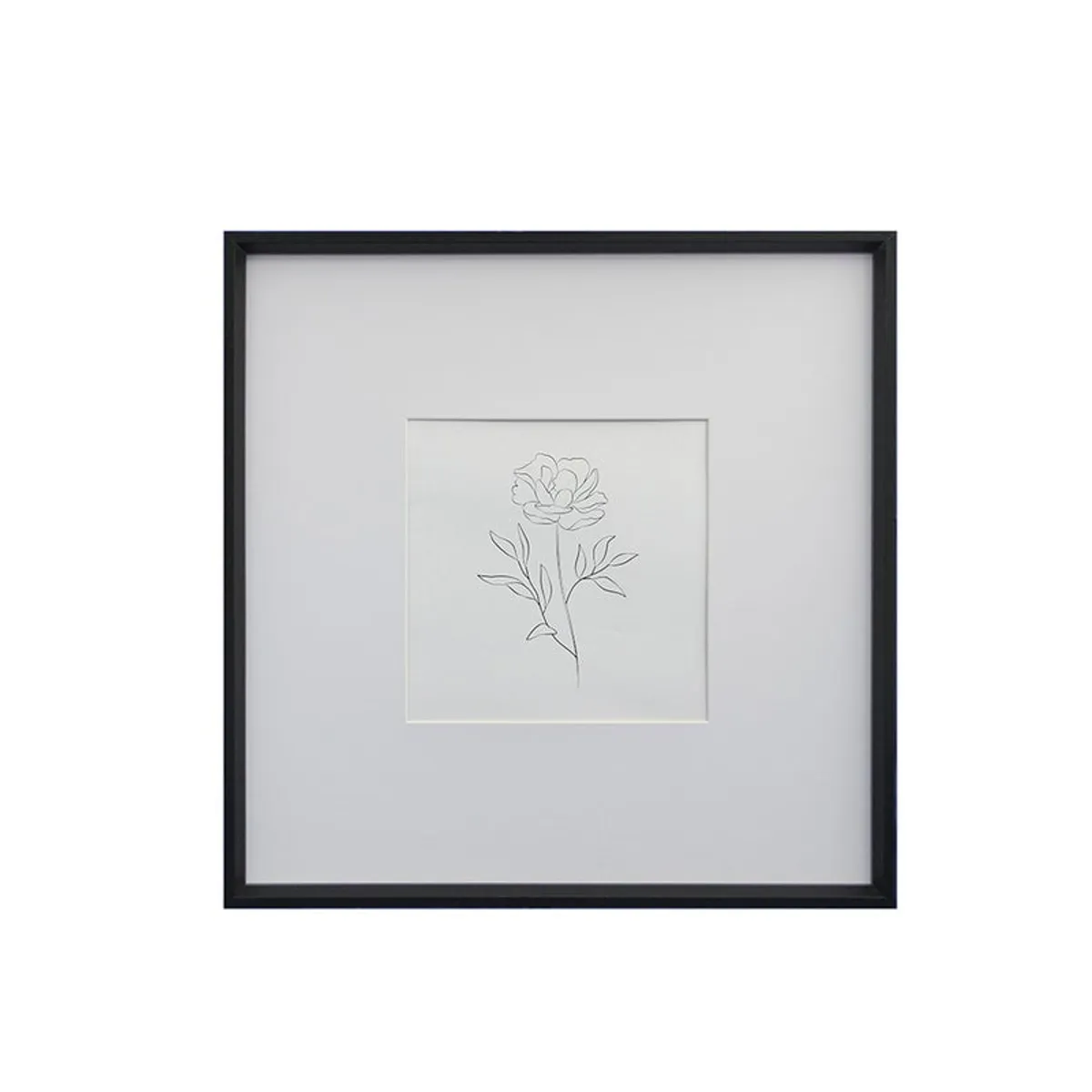 VGO - Marco 40x40 para foto 20x20 Negro