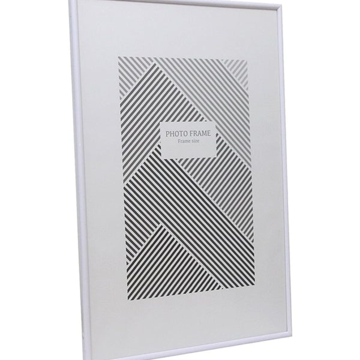 VGO - Marco plástico simil madera Natural 13x18 cm