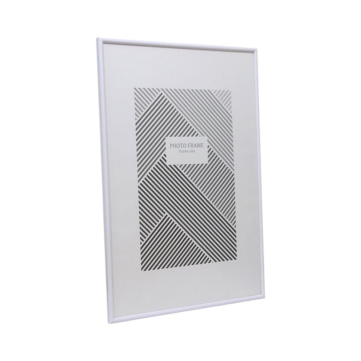 VGO - Marco plástico simil madera Natural 13x18 cm