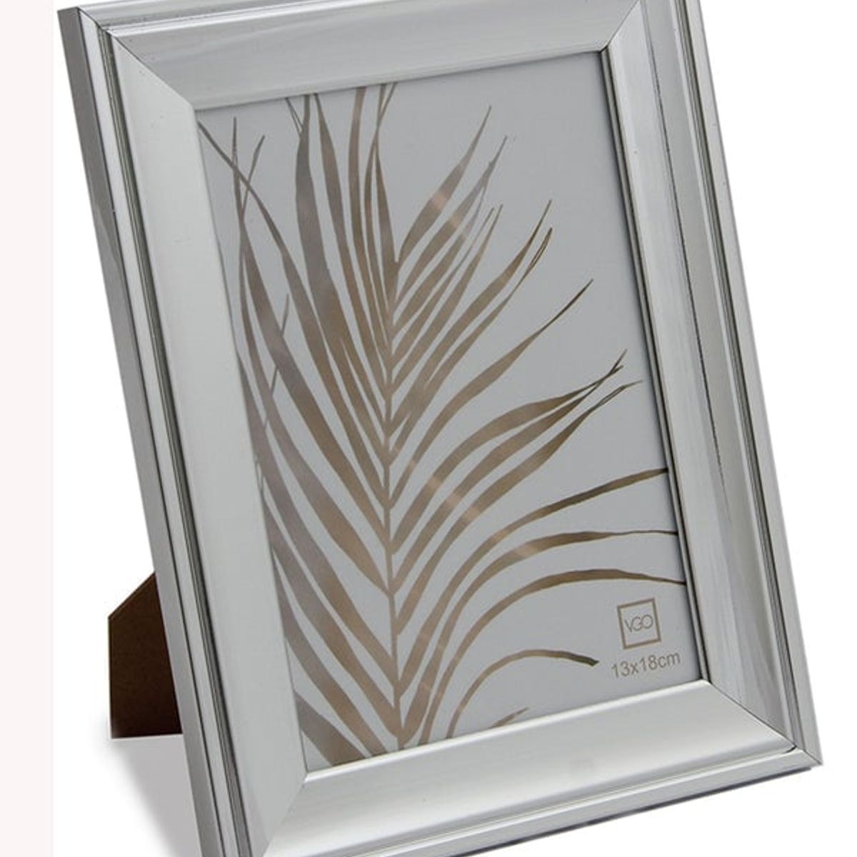 VGO - Marco metalizado 20x30 plateado