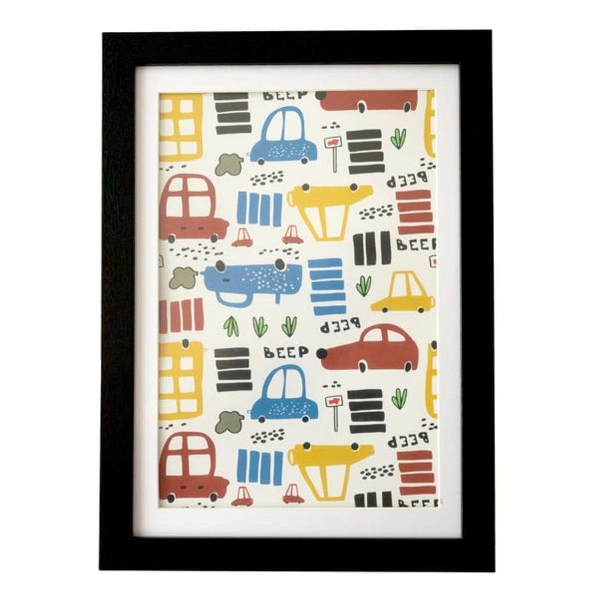 VGO - Marco de Arte para niños negro Intercambiable