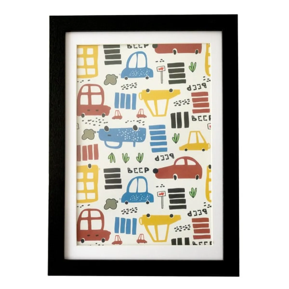 VGO - Marco de Arte para niños negro Intercambiable