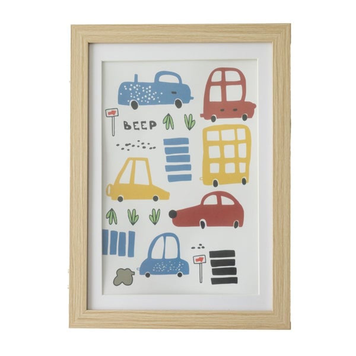 VGO - Marco de Arte para niños madera Intercambiable