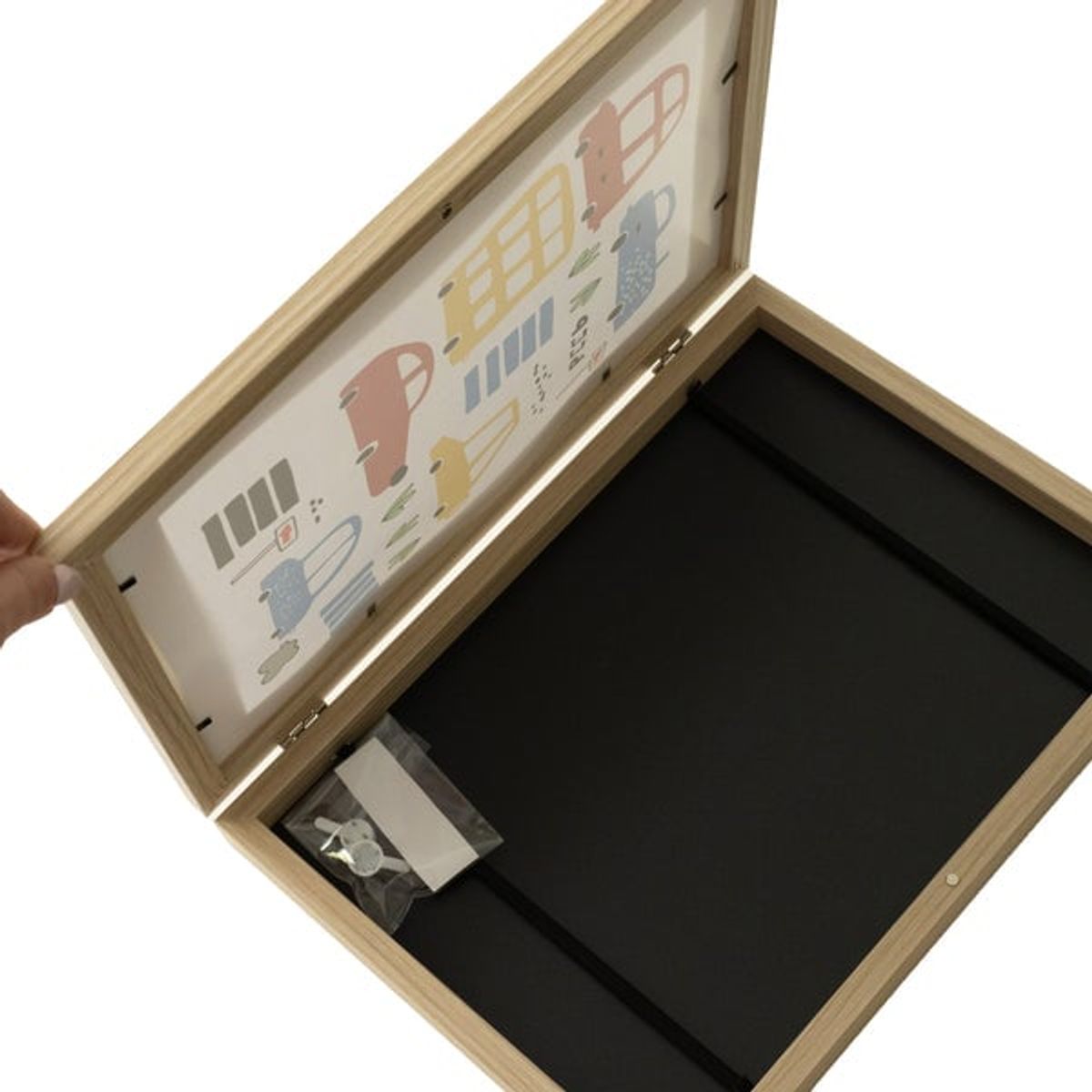 VGO - Marco de Arte para niños madera Intercambiable