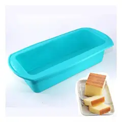 GENERICO - Molde De Silicona Rectangular Para Pan Molde Queque