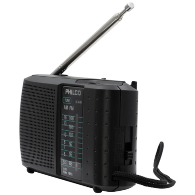 PHILCO - Radio Portable Amfm Philco Ic-x40 Color Negro