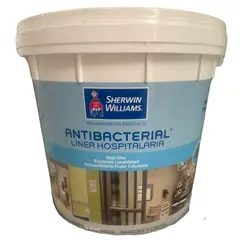 SHERWIN WILLIAMS - Esmalte al agua antibacterial semimate