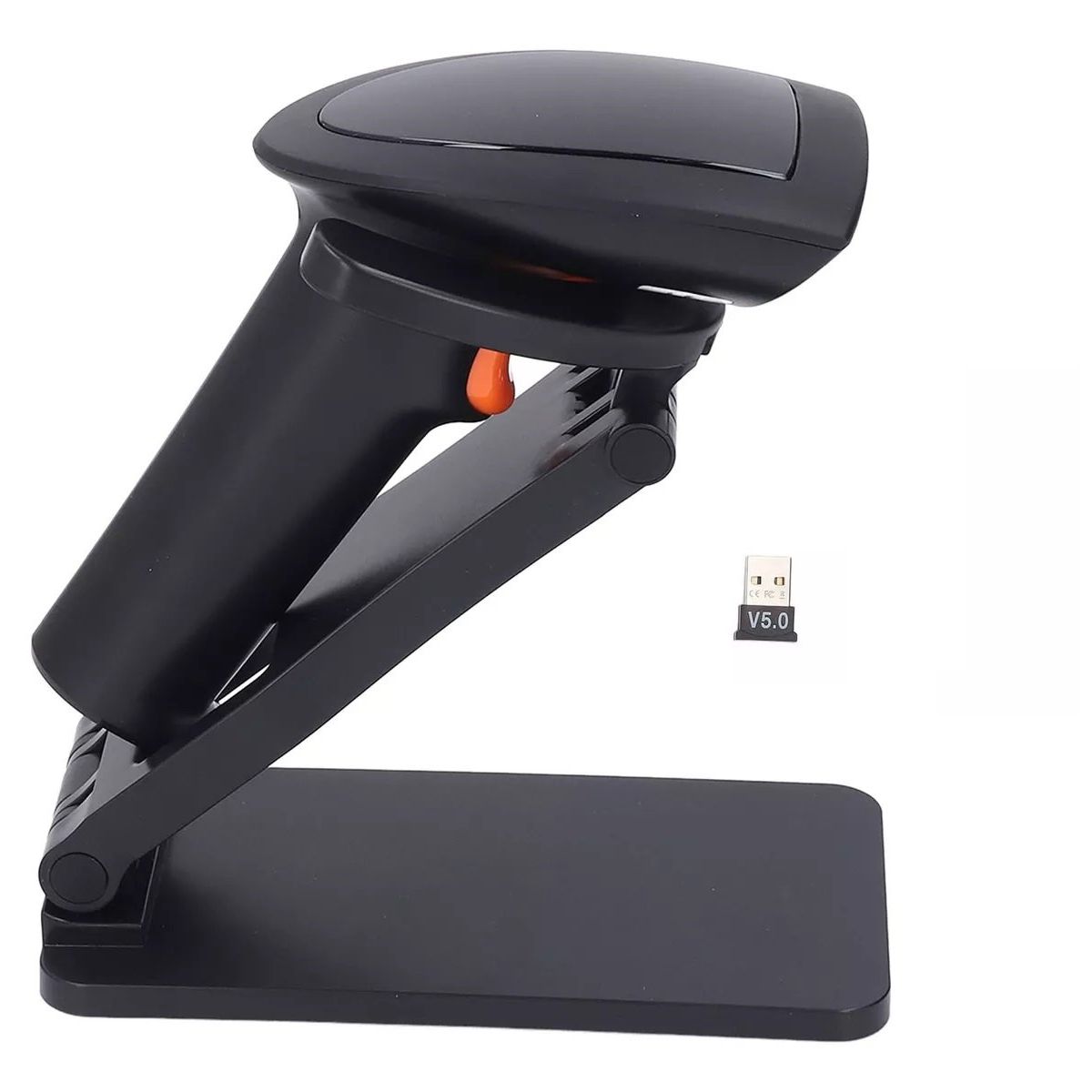 GENERICO - Escáner De Código De Barras Inalámbrico Con Cable 1d 2d 2.4