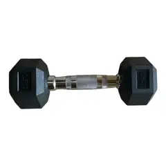 GENERICO - Mancuerna Hexagonal Recubierta Gymhome 2.5 kg (unidad)