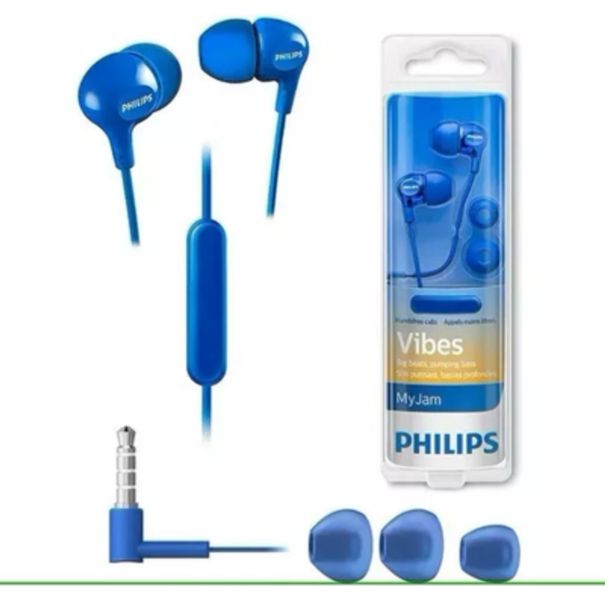 PHILIPS - Philips Audífono In-Ear con Micrófono Vibes Negro