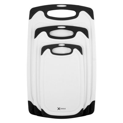 Imagen 2 del producto Set de 3 Tablas Para Cortar de PP y TPR Antibacteriano