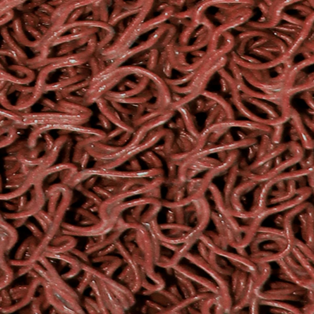 QRUBBER - Piso PVC limpiapiés 1.20mt x 12mts Café QRubber