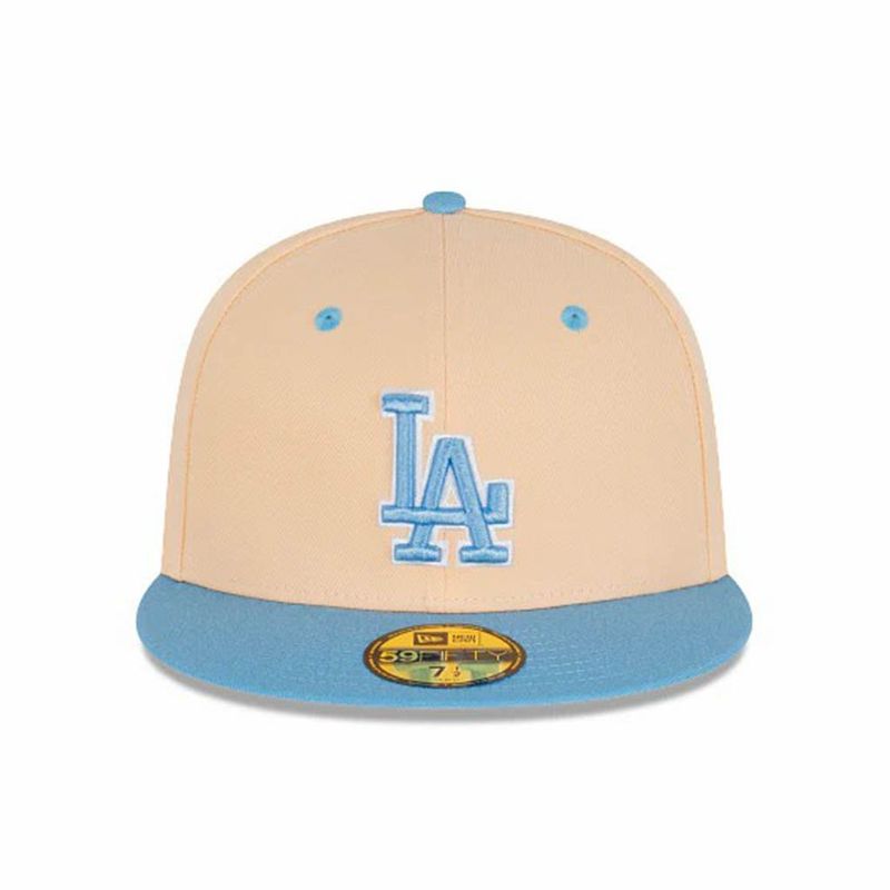 NEW ERA - Jockey LA Dodgers MLB Ice Latte 59 Fifty Vicera Plana Caps