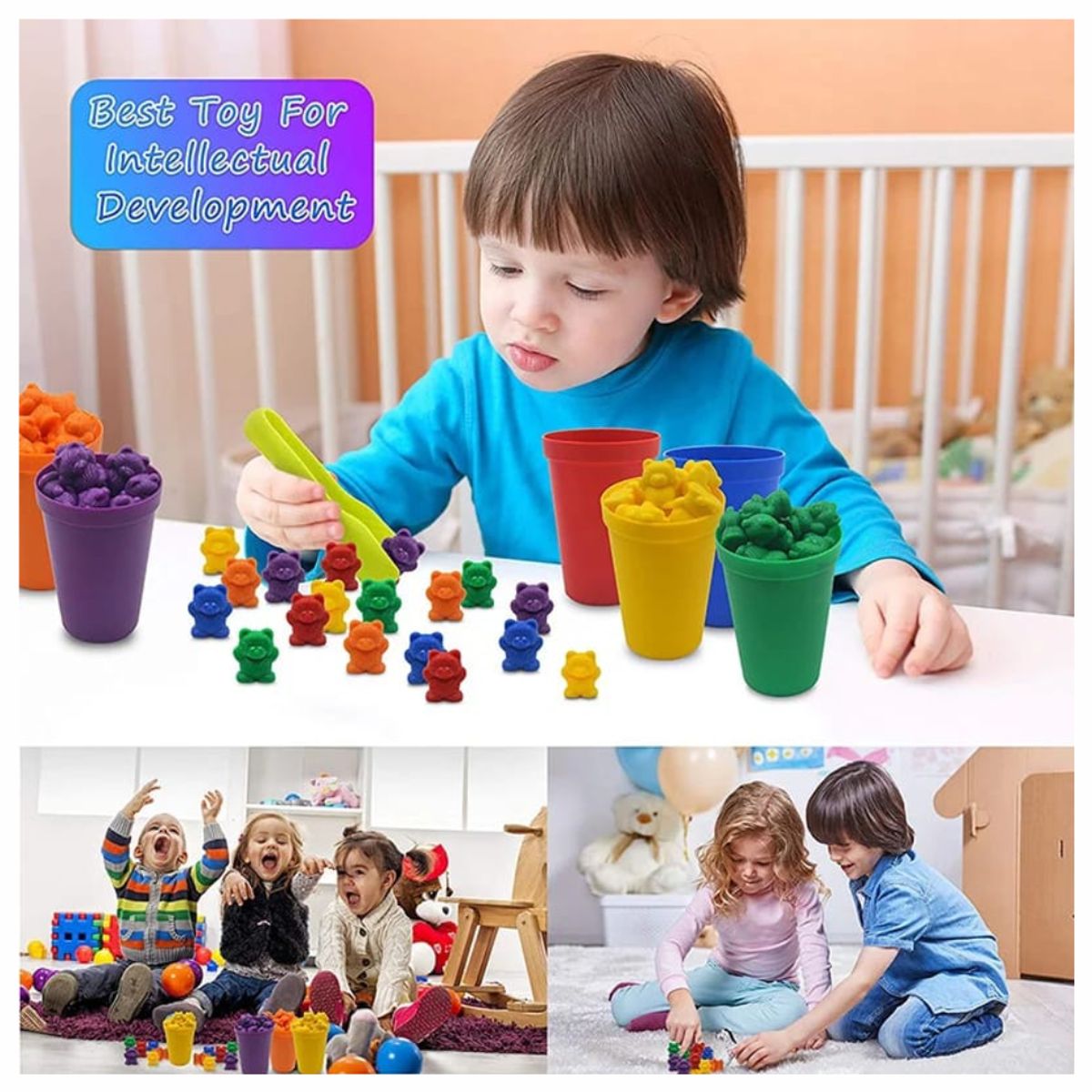 OEM - JUEGO DIDACTICO COGNITIVO DE MESA MONTESSORI