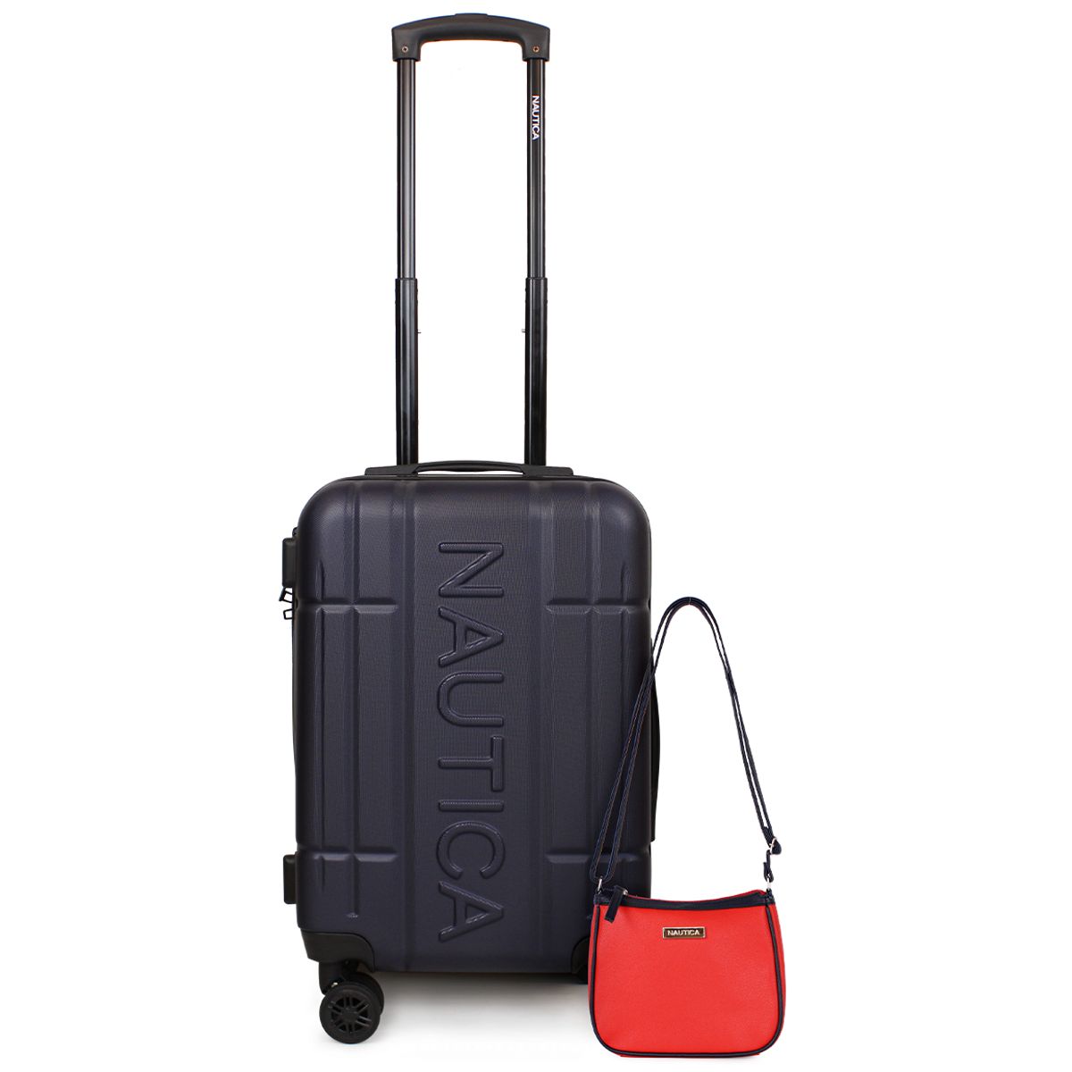 NAUTICA - Pack Nautica Maleta cabina Amsterdam azul + Bandolera Diana