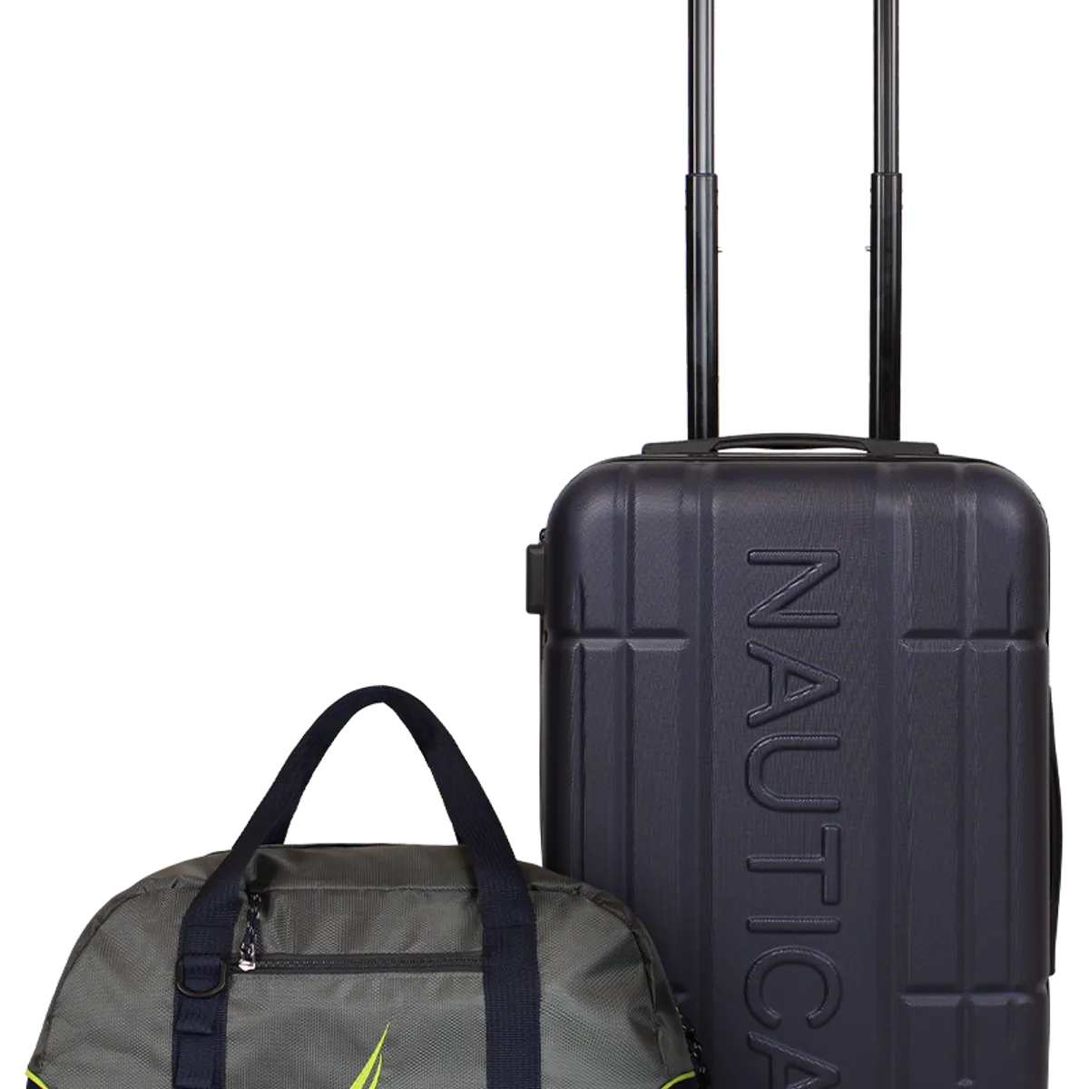 NAUTICA - Pack Nautica Maleta cabina Amsterdam azul + Bolso Mannar gris