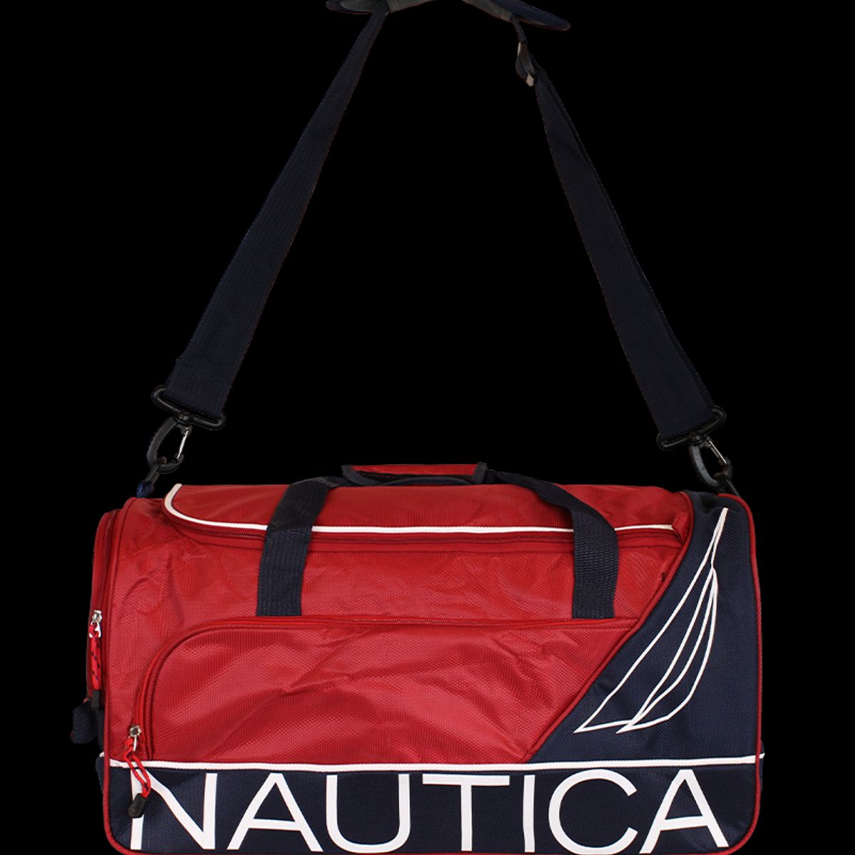 NAUTICA - Pack Nautica Maleta cabina Amsterdam azul + Bolso Mannar rojo