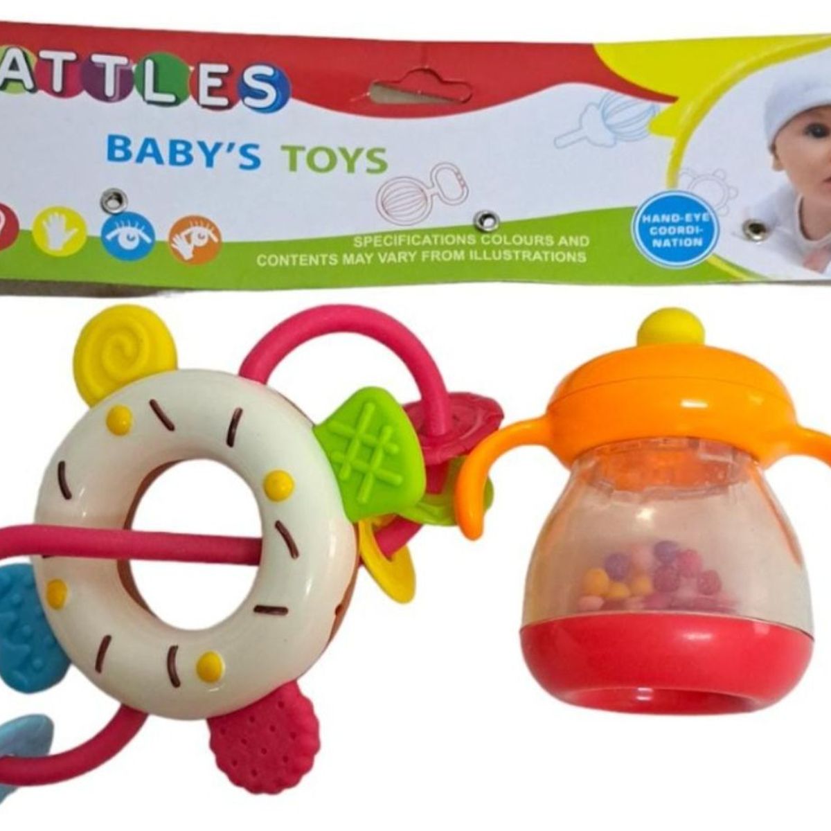 GENERICO - Juguete Sonajeros  De Estimulación Para Bebé
