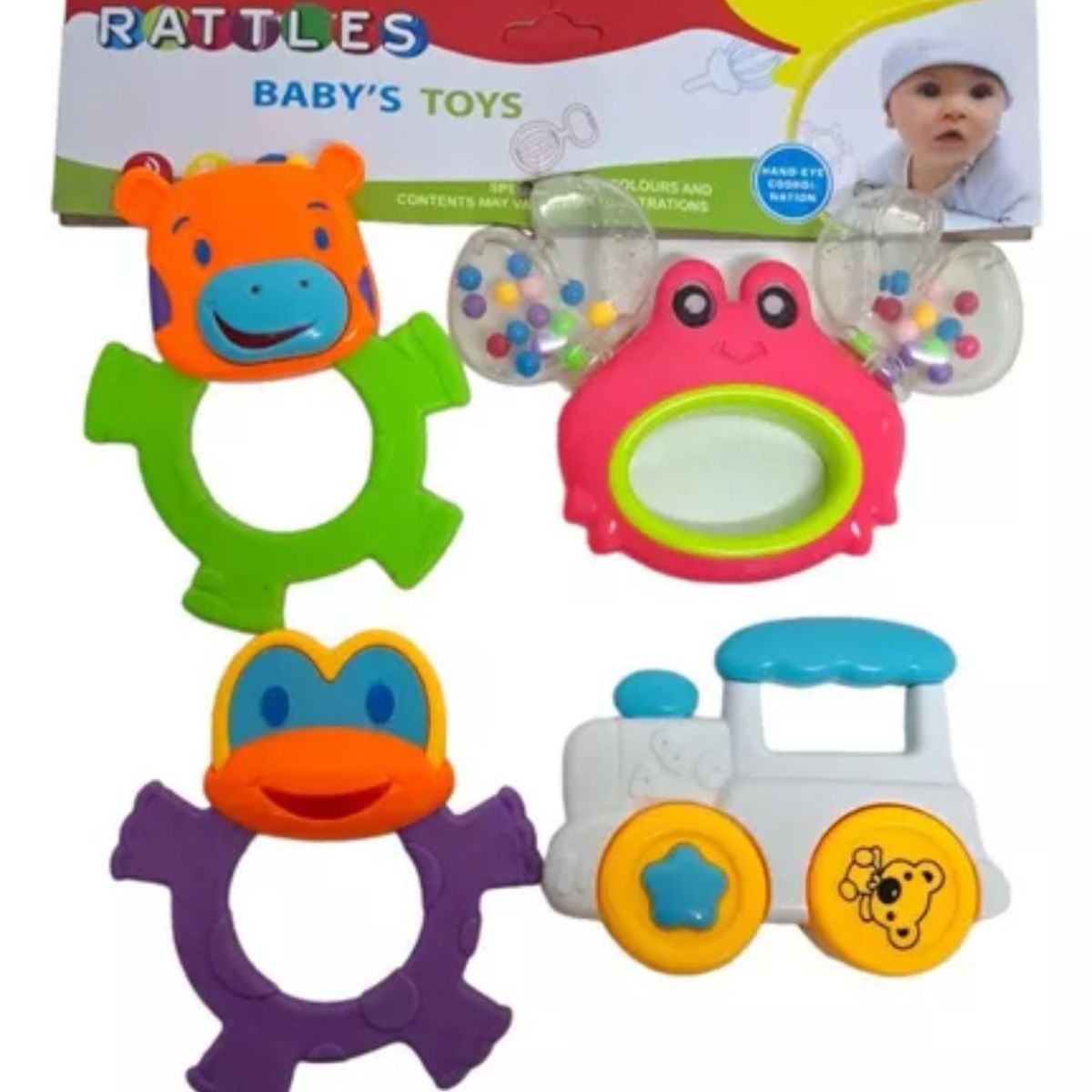 GENERICO - Juguete Sonajeros  De Estimulación Para Bebé