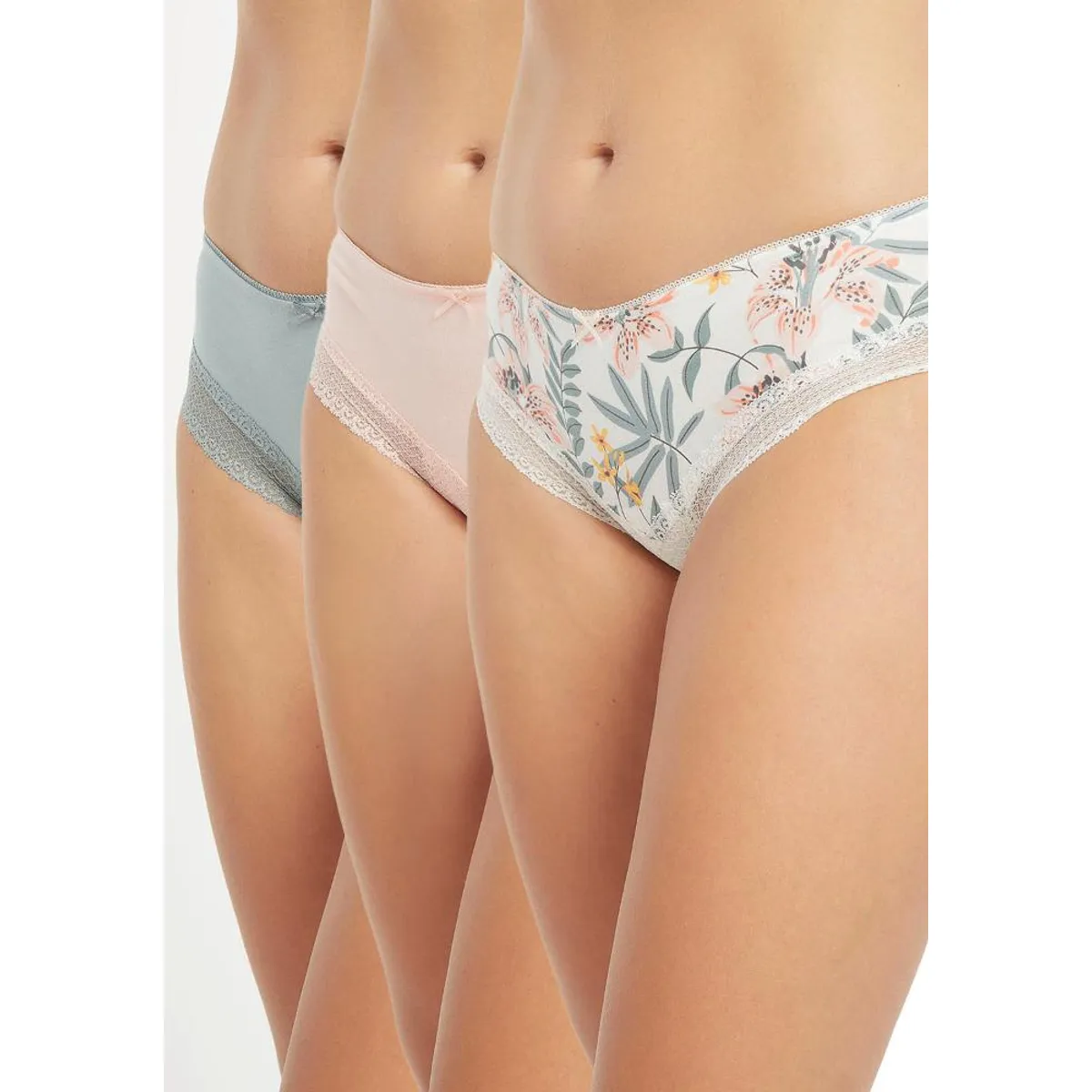 KAYSER - PACK 3X  Pantaletas Algodón P3140024 Kayser