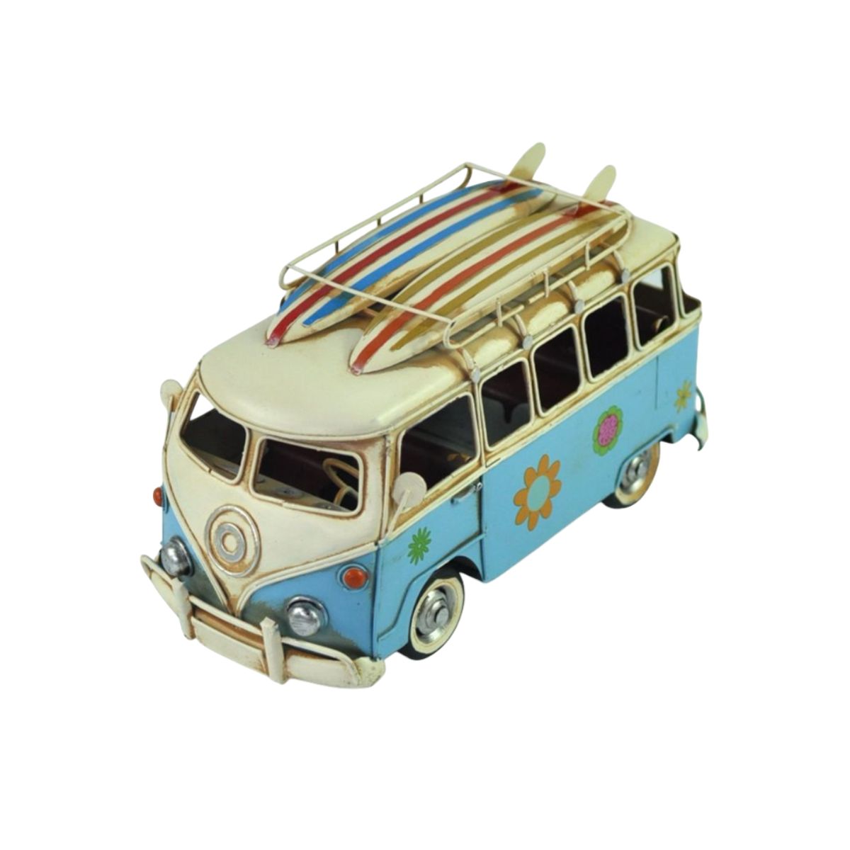 MOOR - Auto Combi Metal Vintage - Hawái, Celeste De 28 Cm