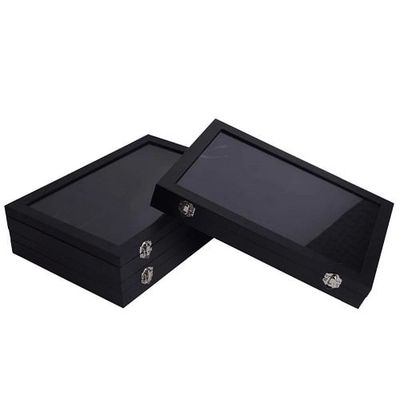 Imagen 2 del producto Caja para Exhibir Anillos y Joyas de Terciopelo