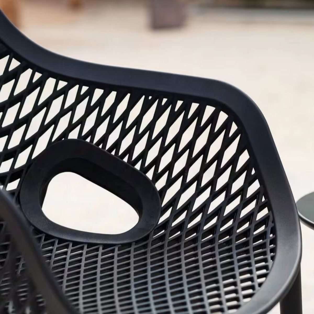 HABITA2 CHILE - Pack 4 Butaca Silla con Apoyabrazos Polipropileno City