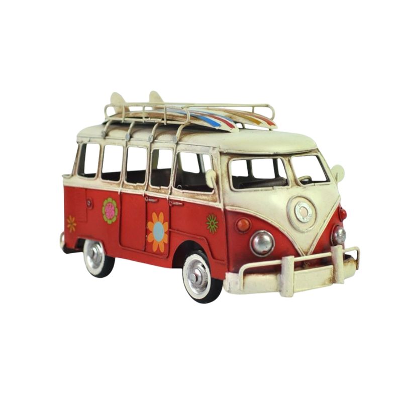 MOOR - Auto Combi Metal Vintage - Hawái, Rojo De 28 Cm