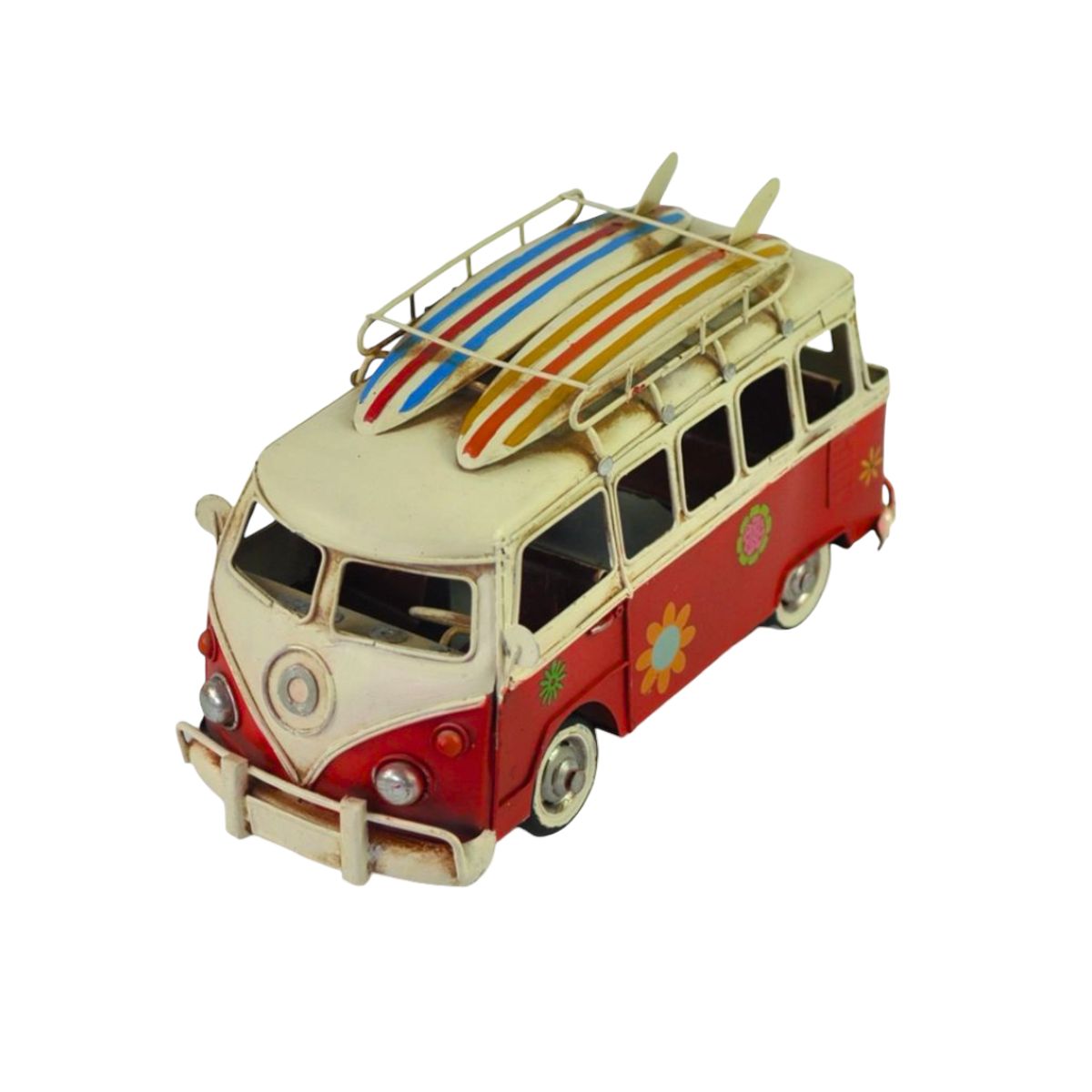 MOOR - Auto Combi Metal Vintage - Hawái, Rojo De 28 Cm