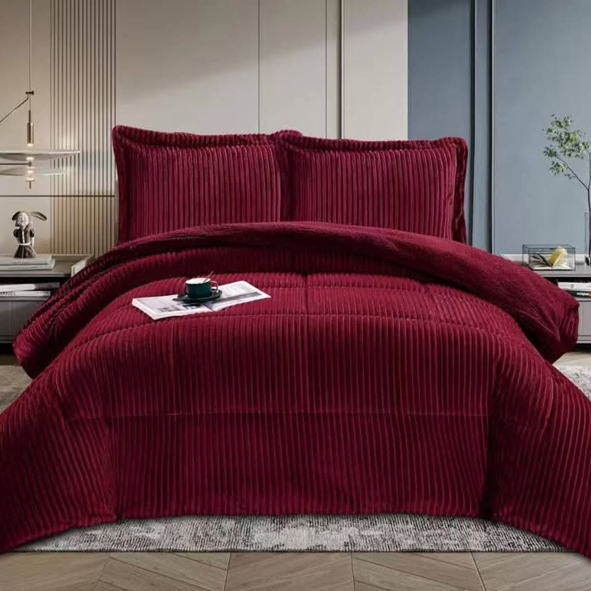 GENERICO - CUBRE CAMA INVIERNO DOS PLAZAS