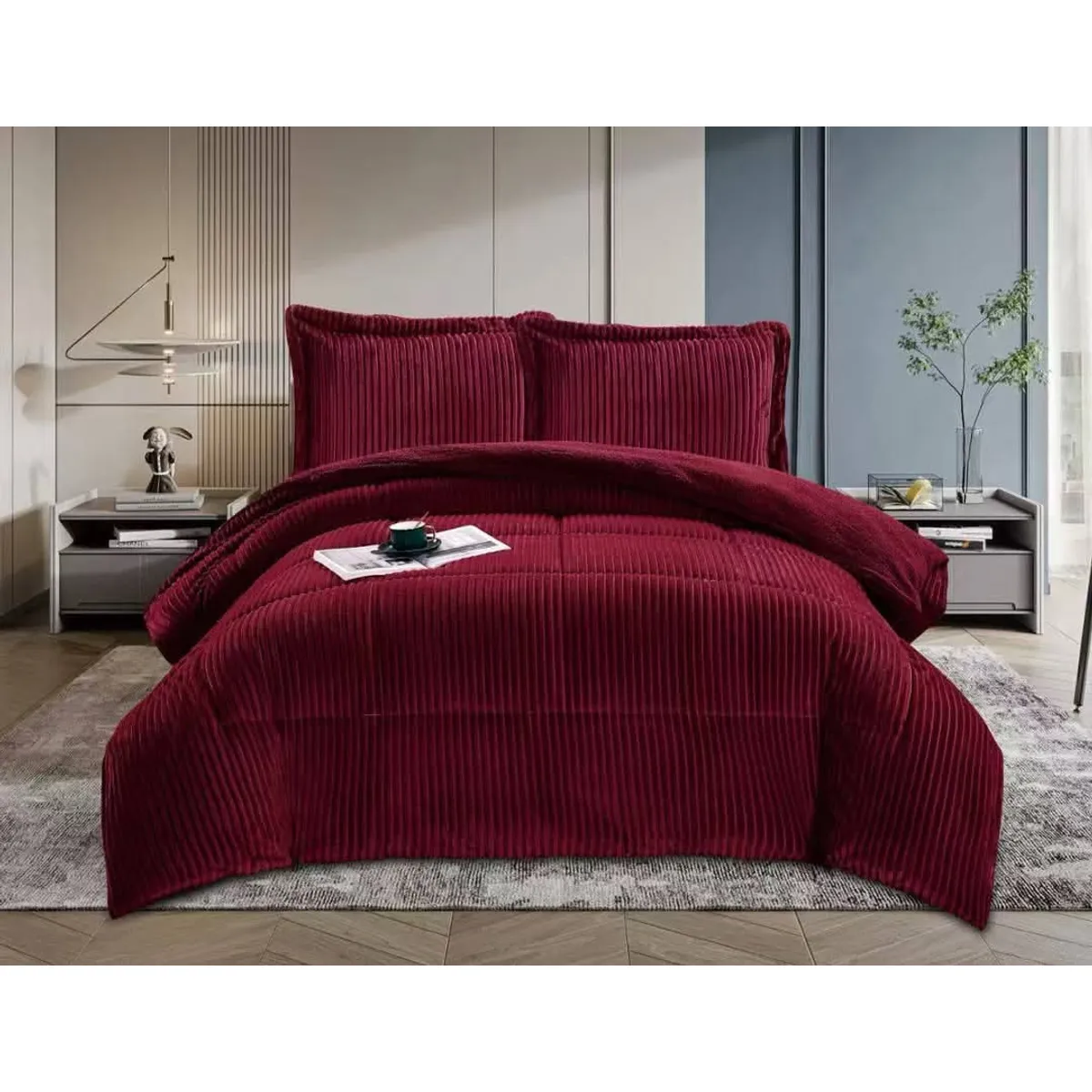 GENERICO - CUBRE CAMA INVIERNO DOS PLAZAS