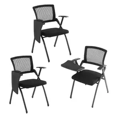 RELAN - Set x3 Sillas Universitarias con Pupitre Rebatible ERGO-810