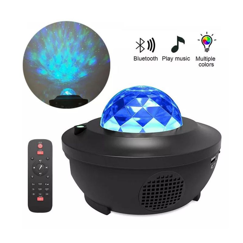 OEM - PROYECTOR MULTICOLOR DE GALAXIA SONIDO BLUETOOTH