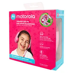MOTOROLA - Sh027 Pk Audifono M/libres Squads 200 Rosado